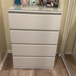 Ikea white dresser 
