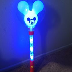 Disney Mickey Mouse Parks Balloons Light Up Wand 
