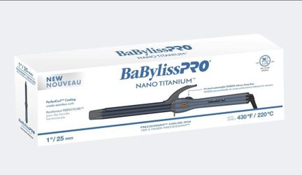 Babyliss pro curling iron black
