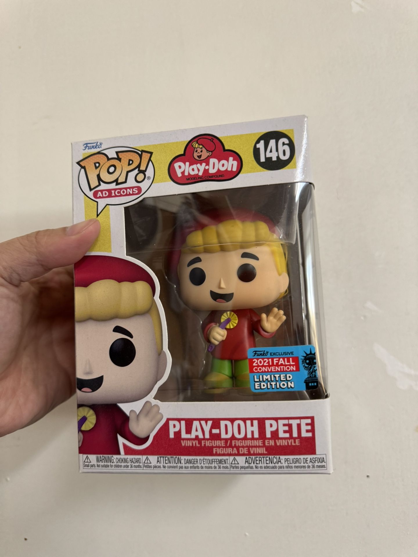 Hasbro, Play Doh Pete, (2021 Fall Convention) Funko Pop