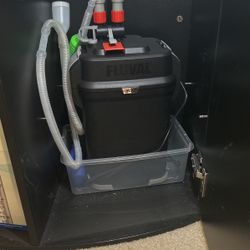 Fish Tank And Equipment Also Includes Pump