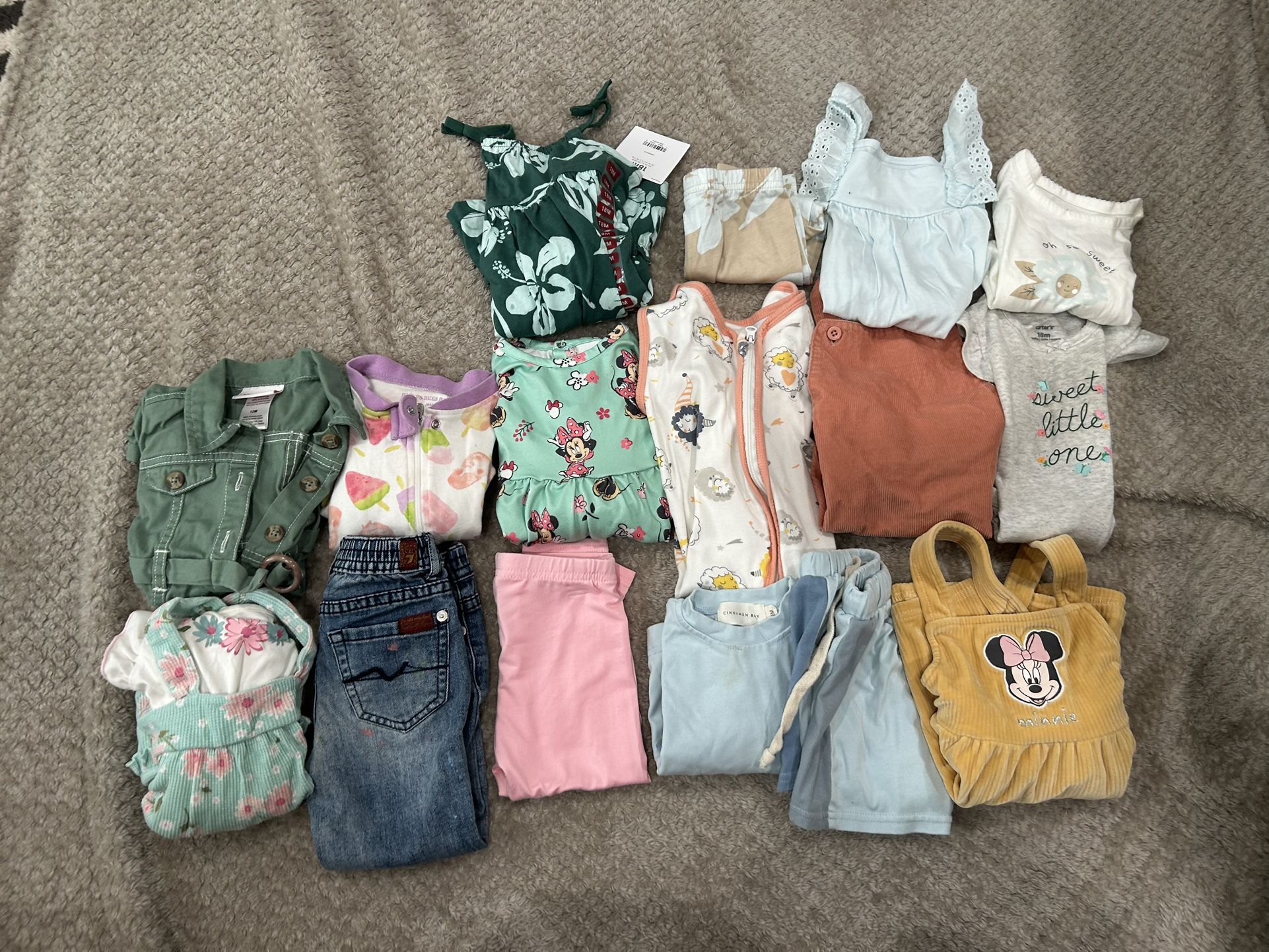 12-18 Month Girl Clothes Some Brand New