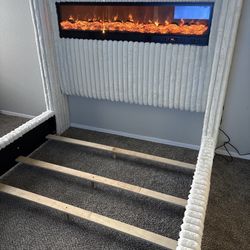 Fireplace Queen Bed 