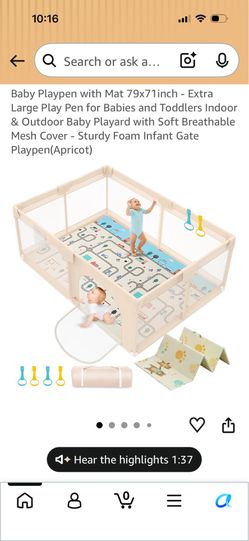 Baby playpen!!