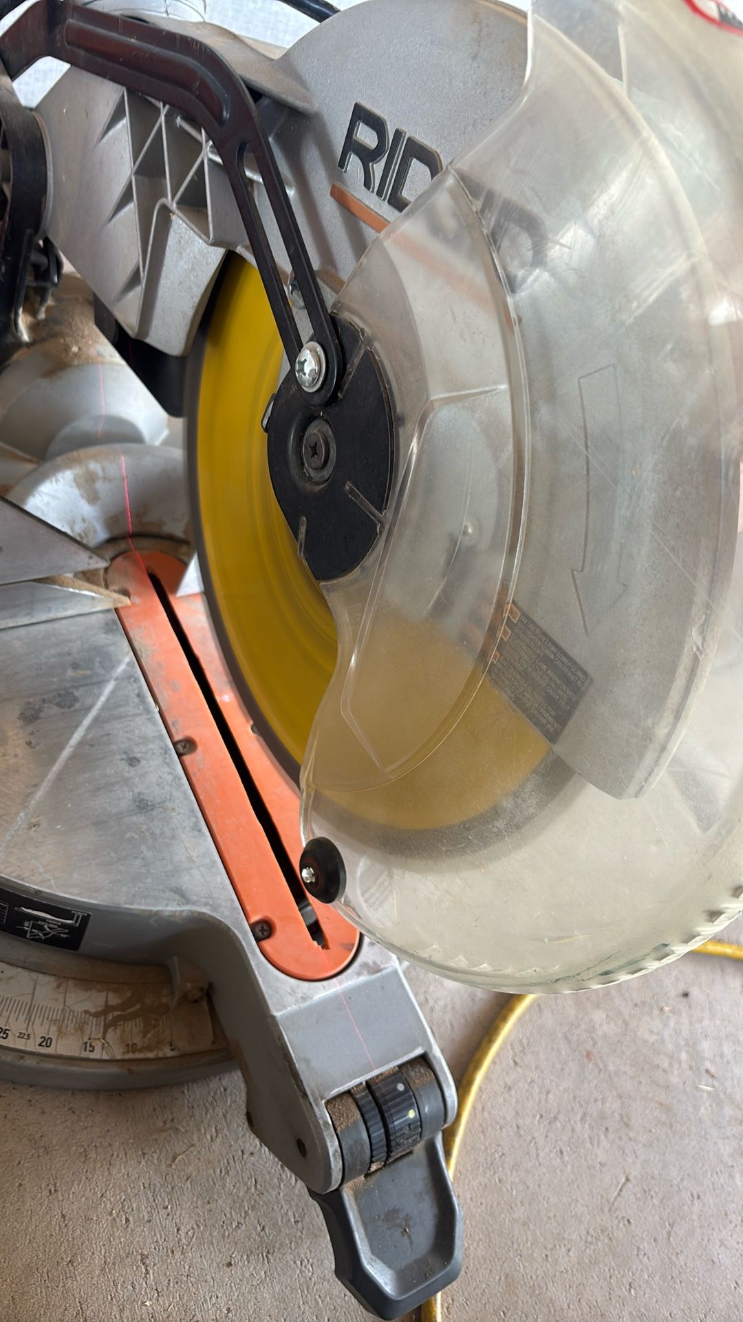 Rigid Saw With Laser