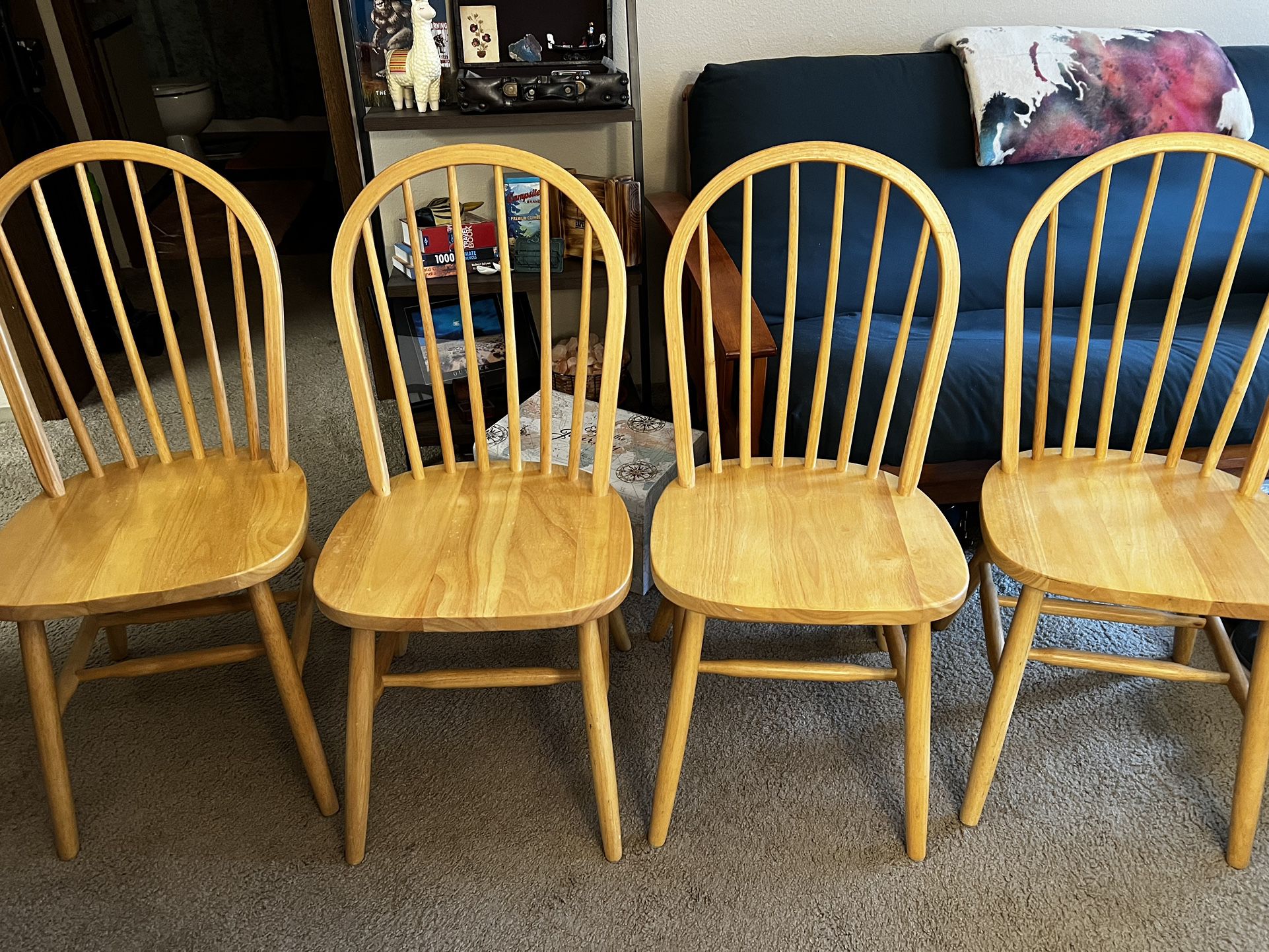 Set Of 4 Kitchen Table Chairs