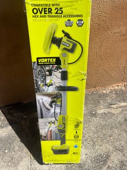 Ryobi ONE+ 18V Cordless Telescoping Soap Dispensing Scrubber (Tool Only)