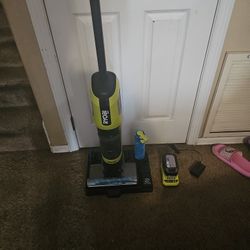 Ryobi 18v  Wet /Dry Stick Vacuum Kit With BATTERY AND CHARGER $285