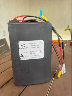 BtrPower 48v 30ah LifeP04 battery used one time