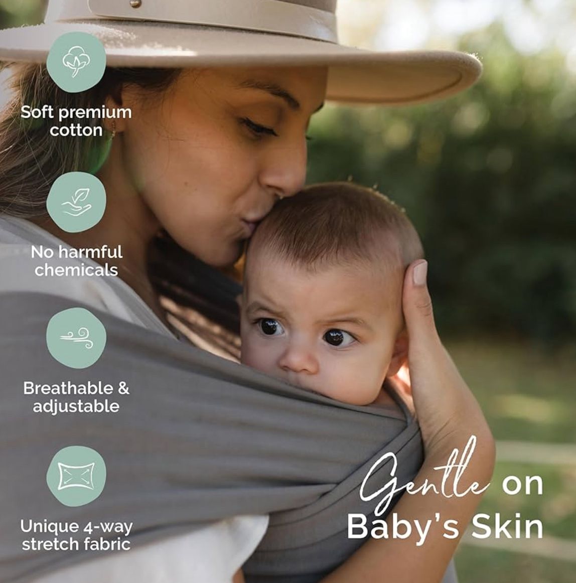 Boba Baby Soft Cotton Wrap Carrier