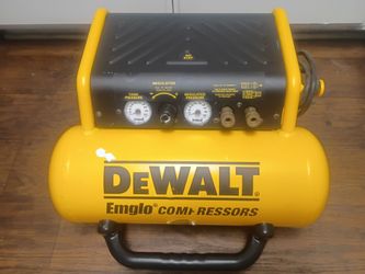 DeWalt Emglo Portable Air Compressor 4.5 Gallon TESTED WORKS CLEAN