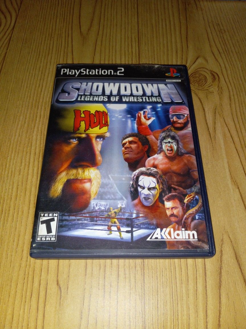 Showdown Legends of Wrestling CIB - Complete - PS2 Playstation 2
