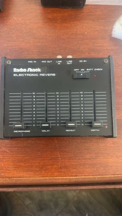 Radio Shack Electronic Reverb Unit