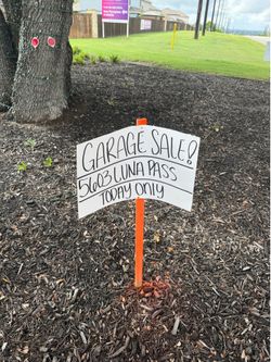 GARAGE SALE