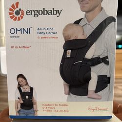 NEW Ergobaby Omni Breeze All-In-One Baby Carrier