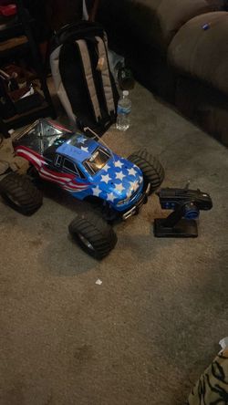 Rc car nitro monster truck