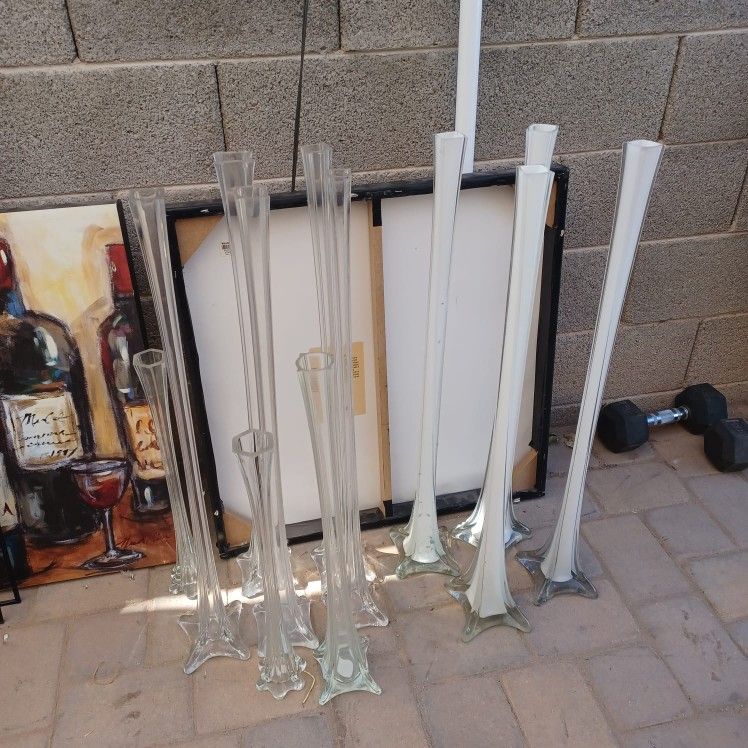 12 Eiffel Tower Base 36 In And 24 In Decorations 