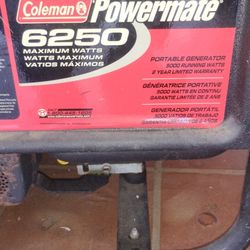 Colman 6250 Generator