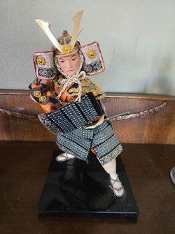 Japanese warrior doll