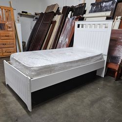 Twin Bed And Mattress