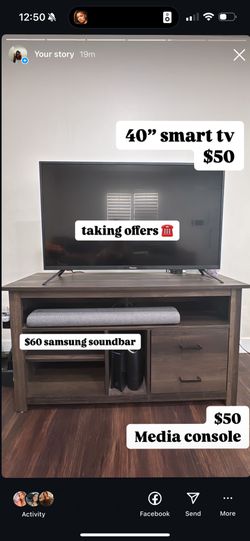 Moving Sale Tv