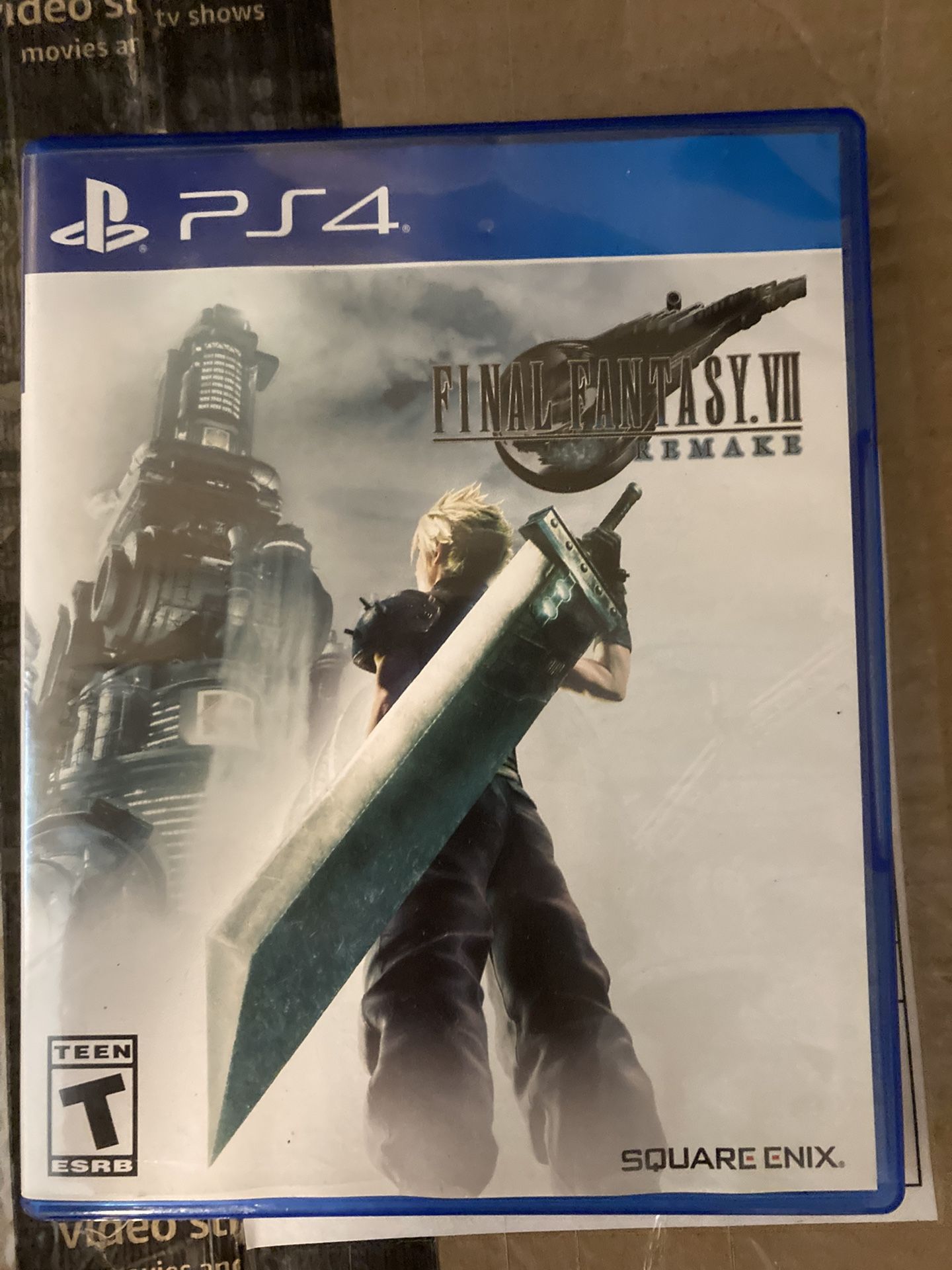 Final Fantasy 7 Remake - Box/disc In Perfect Shape