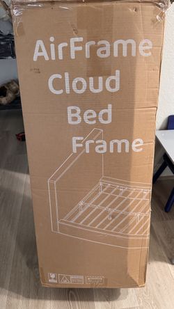 AirFrame Cloud Bed Frame Queen — New in Box