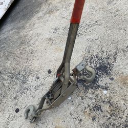 Come Along Single Gear Hand Power Puller