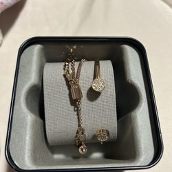 Fossil rose gold bracelets *never used