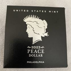 Silver Coin 2023 Silver Peace Dollar Below Spot Price. One Day Only. 55.00