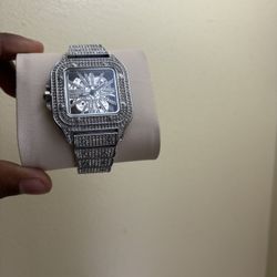 Moissanite Diamond Watch 