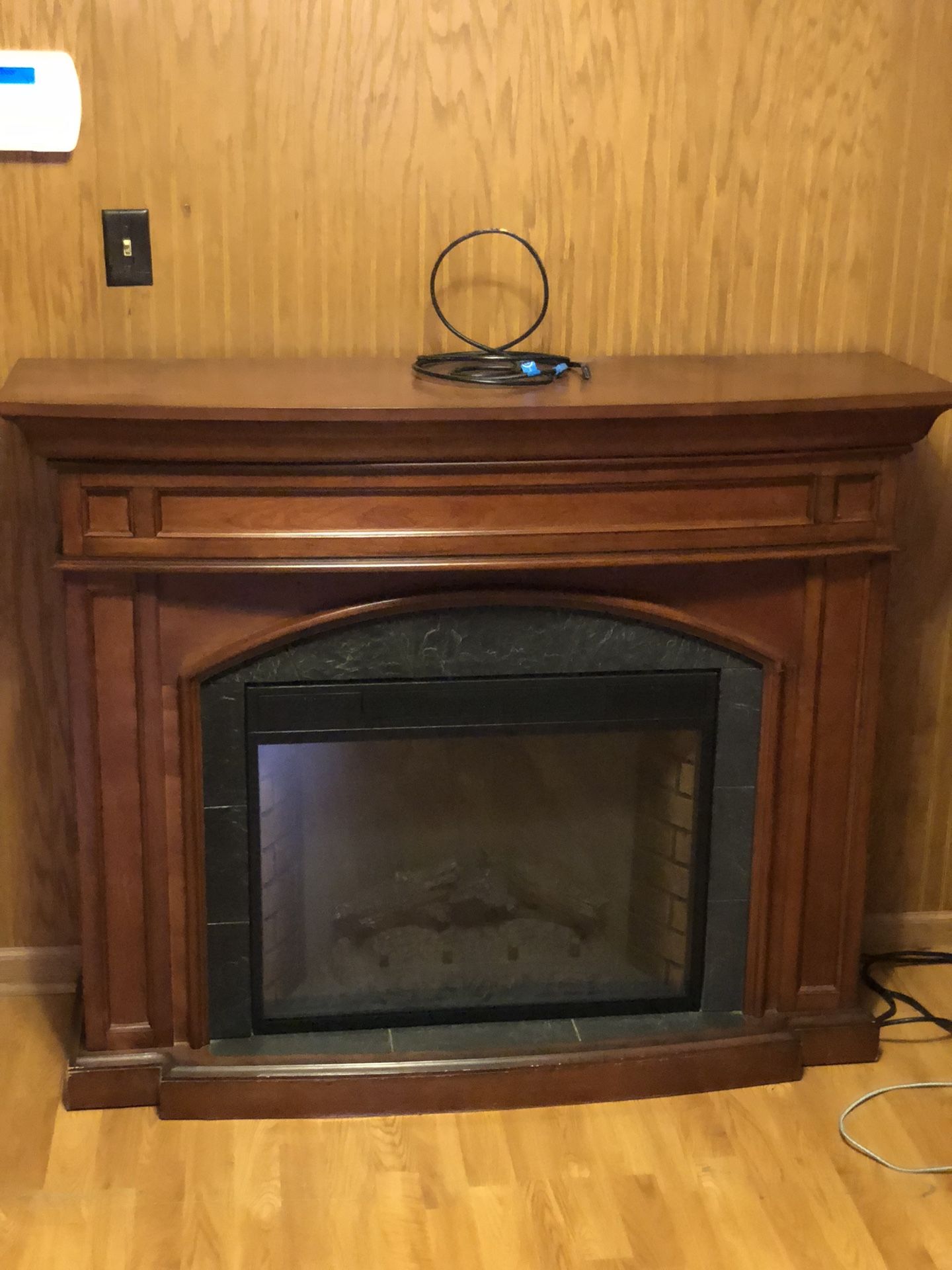Fireplace TV stand