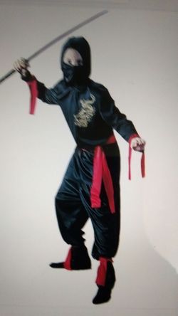 Ninja costume size 4-6