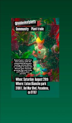 Plant trade small event.