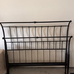 Full Size Metal Bed frame  (55” x 48”) 