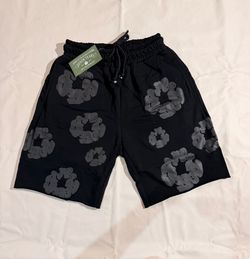 Denim Tears Mono Wreath Shorts