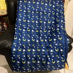 Moon & Stars satiny Sleeping bag