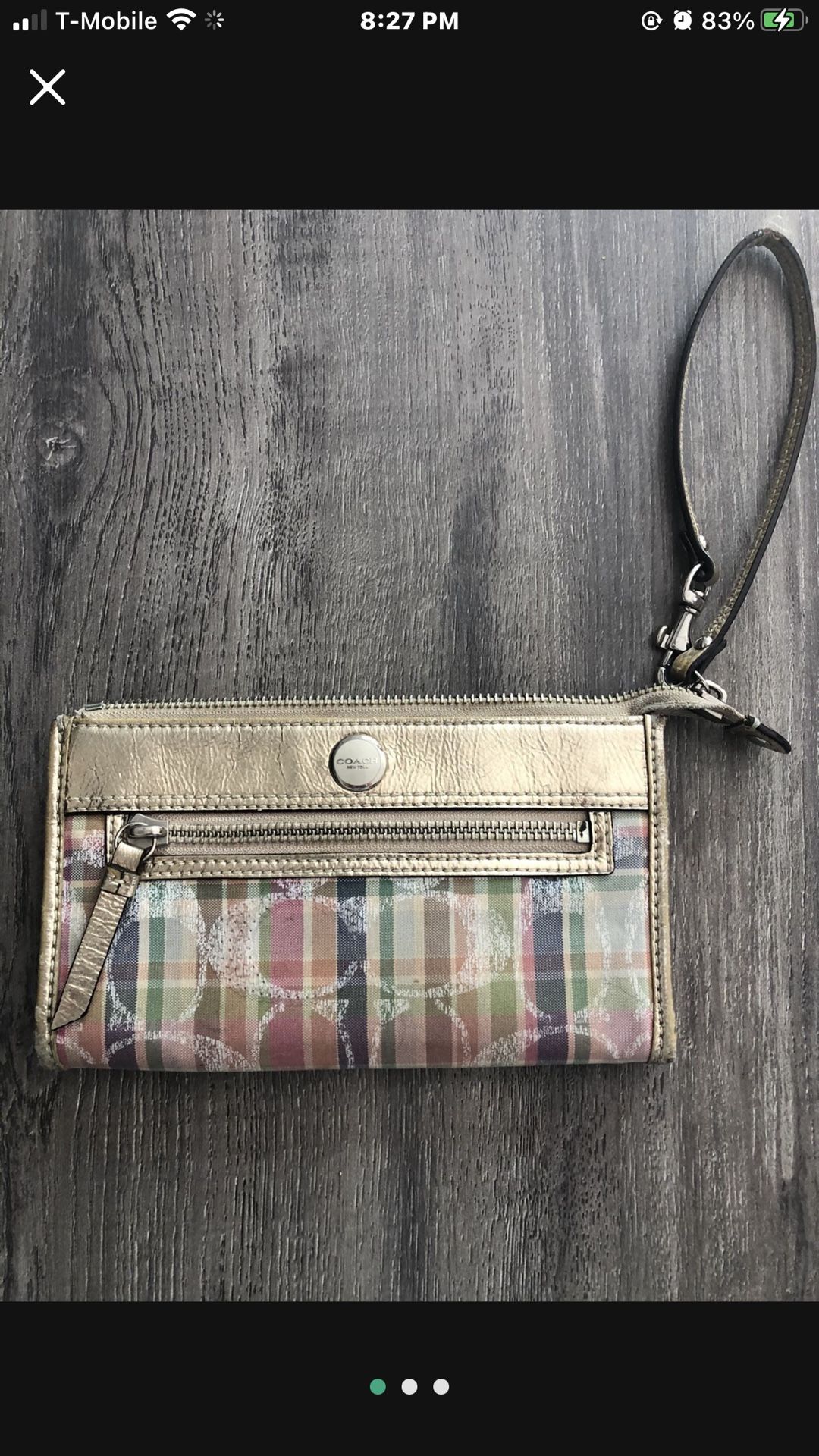 Authentic CoachColorful Wallet