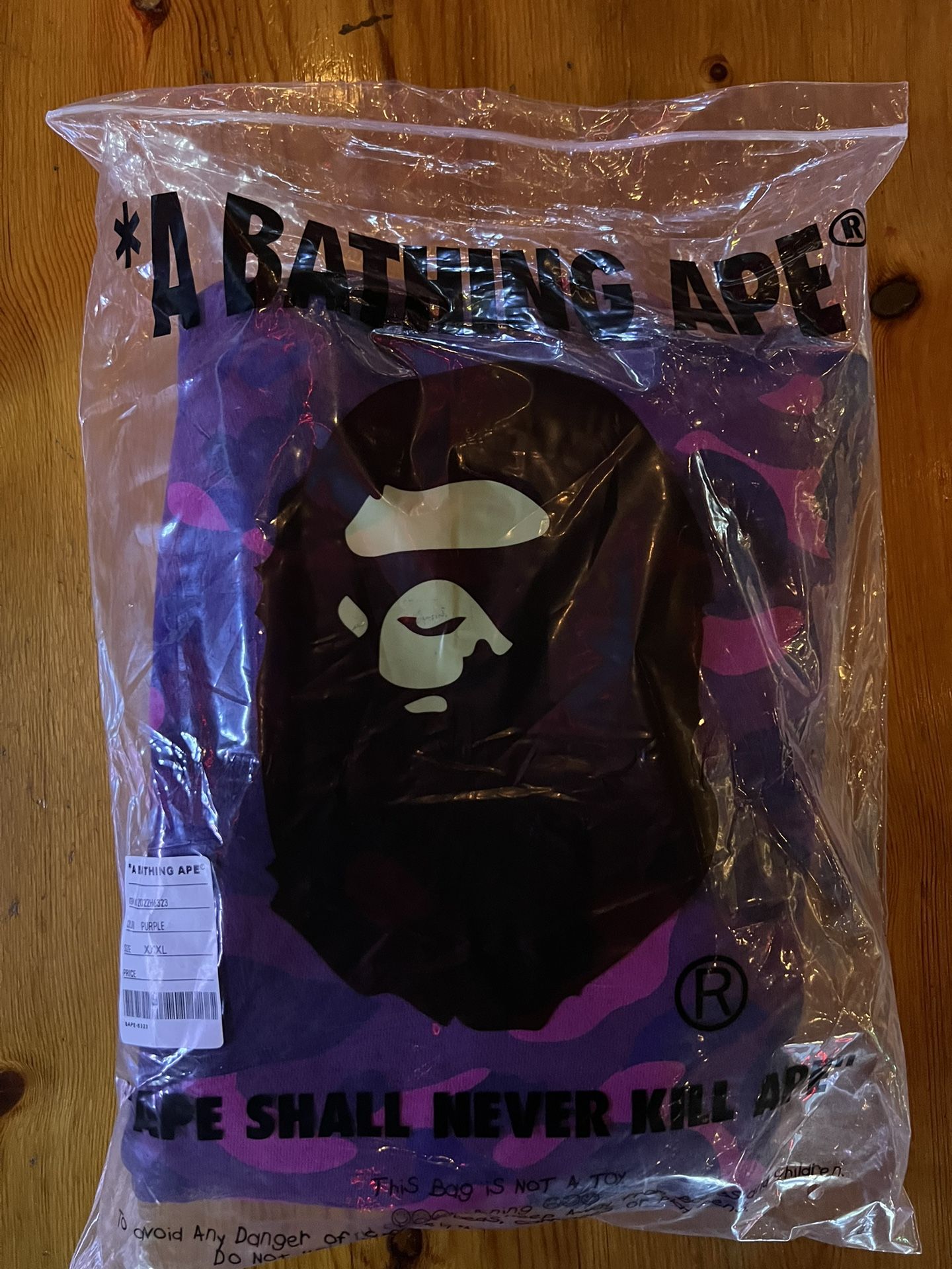 A Bathing Ape Zip Up Hoodie
