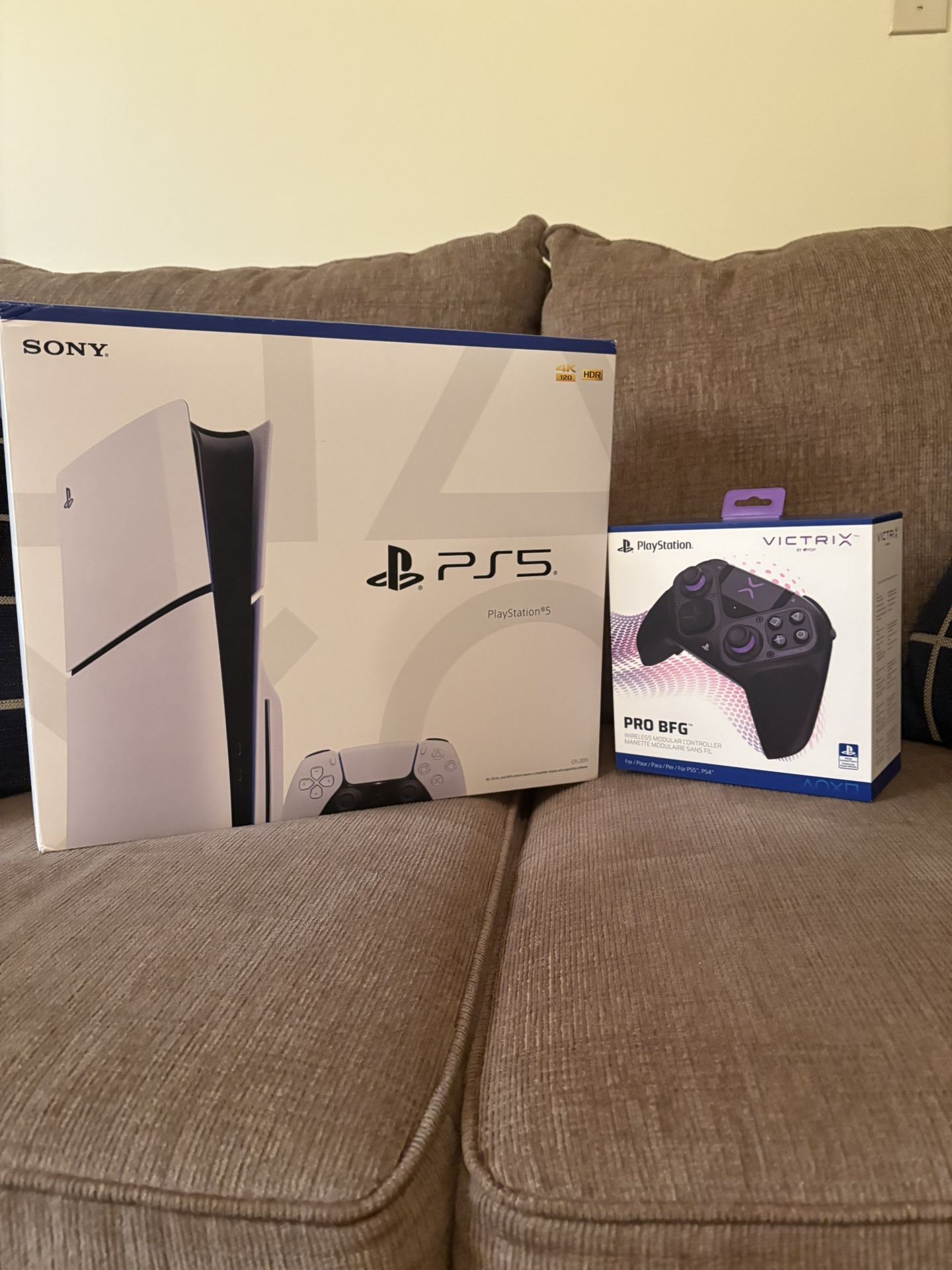 1 TB PlayStation 5 and Victrix Pro BFG Controller 