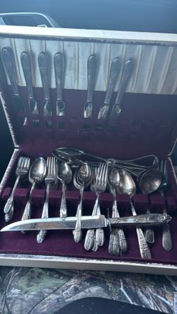 Vintage silver set