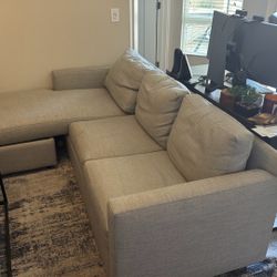 Luxury Grey Couch 