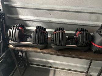 Bowflex SelectTech 552 adjustable dumbbells
