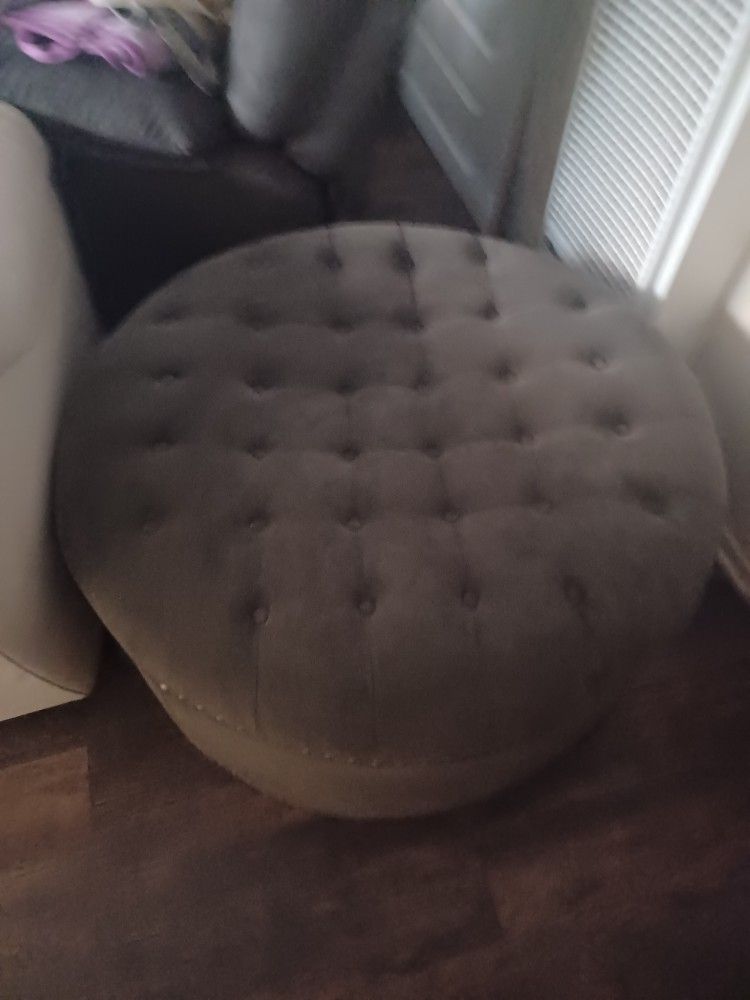 Purplish Brownish Ottoman