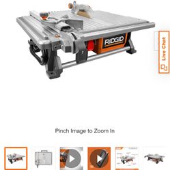 Rigid Tile Saw Works Great No Issues 