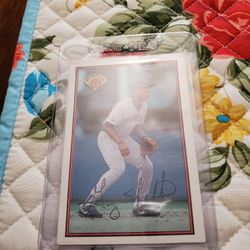 Gary Sheffield Bowman Rookie Baseball Card 