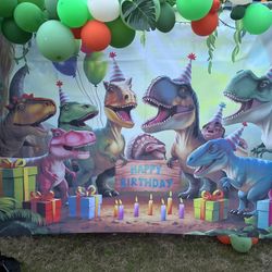 Dinosaur Birthday Decor
