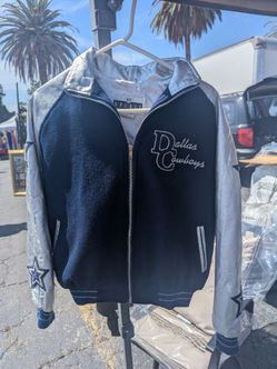 Women’s Dallas Cowboys Leather Jacket – NFL Spirit by Cliff Engle