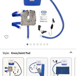 Polar Active Ice 3.0 Cold Therapy Ice Machine System with Programmable Timer, Knee and Joint Compression Pad, Lightweight 9 Quart Cooler, Quiet Pump, 