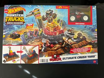 Hot Wheels Monster Trucks Arena Smashers Bone Shaker